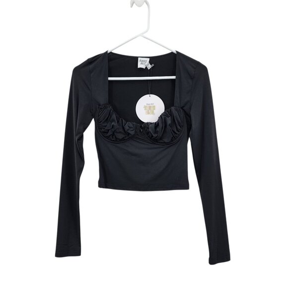 Princess Polly Women's Candyce Long Sleeve Top -  4 - Picture 1 of 8